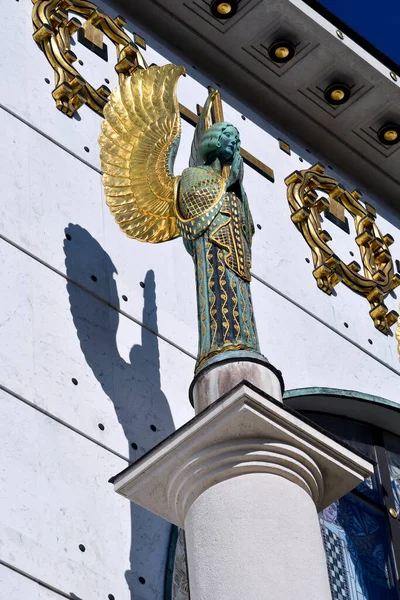 Vienna Austria November 2021 Church Leopold Better Known Kirche Steinhof — Stock Photo, Image