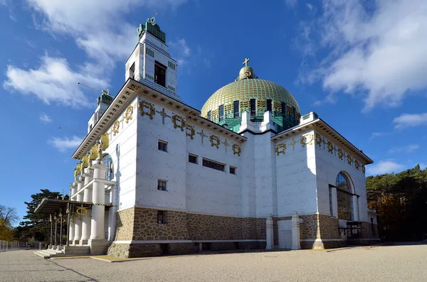 Viena Áustria Novembro 2021 Igreja São Leopoldo Mais Conhecida Como — Fotografia de Stock