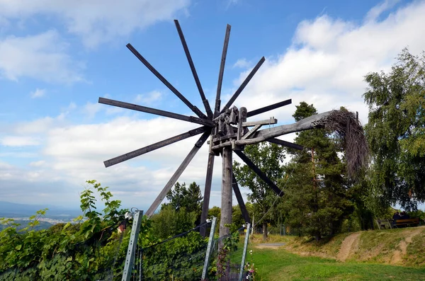 Kitzeck Sausal Austria September 2021 World Largest Klapotetz Located Demmerkogel — Stock Photo, Image