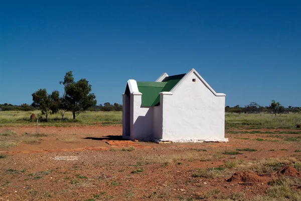 Australien Lagerraum Der Alten Überland Telegraphenstation Tennant Creek Northern Territory — Stockfoto