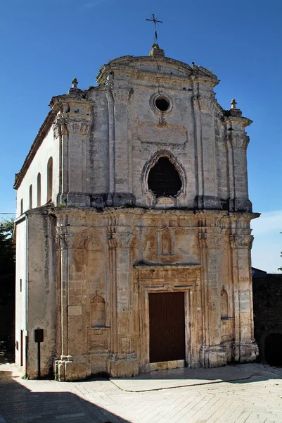 Italy Old Church Pilgrimage Village Monte San Angelo — Photo