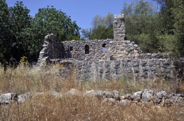 Kypseli, Yunanistan - Epirus 'taki Agios Dimitros Bizans manastırı