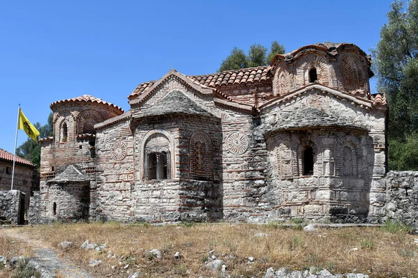 Kypseli Grecja Bizantyjski Klasztor Agios Dimitros Aks Saint Demetrius Epirus — Zdjęcie stockowe