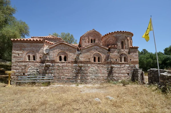 Kypseli Grecia Monasterio Bizantino Agios Dimitros Aks San Demetrio Epiro —  Fotos de Stock