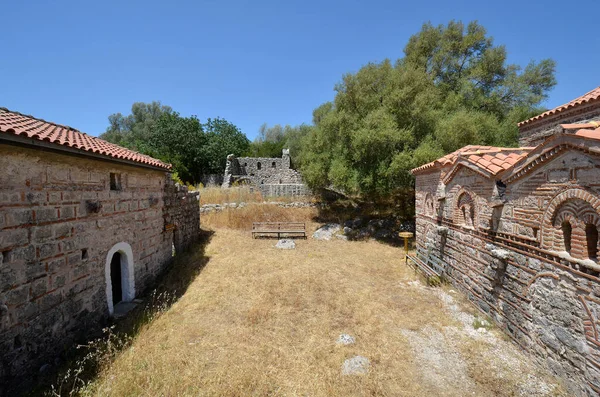 Kypseli Grécia Mosteiro Bizantino Ágios Dimitros Aks Saint Demetrius Epirus — Fotografia de Stock