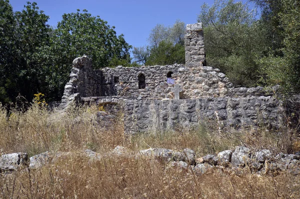 Kypseli Griechenland Byzantinisches Kloster Agios Dimitros Aks Saint Demetrius Epirus — Stockfoto