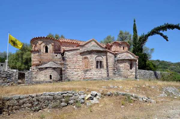 Кипсели Греция Византийский Монастырь Святого Димитроса Святого Димитрия Эпире — стоковое фото