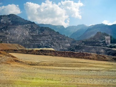 Avusturya, Erzberg - yüzey Styria demir cevheri madenciliği