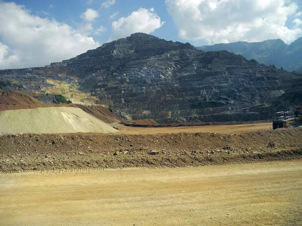 Austria Erzberg Surface Mining Iron Ore Styria — Stock Photo, Image