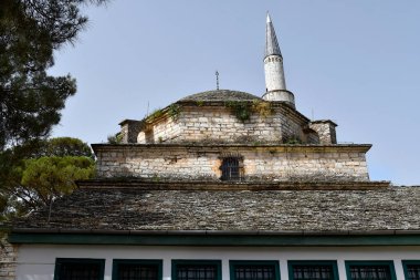 Yunanistan, Epirus 'un başkenti Ioannina' daki Aslan Paşa camii.