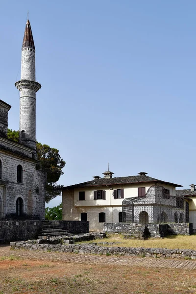 Grèce Mosquée Fethiye Tombe Ali Pacha Dans Ancien Château Byzantin — Photo