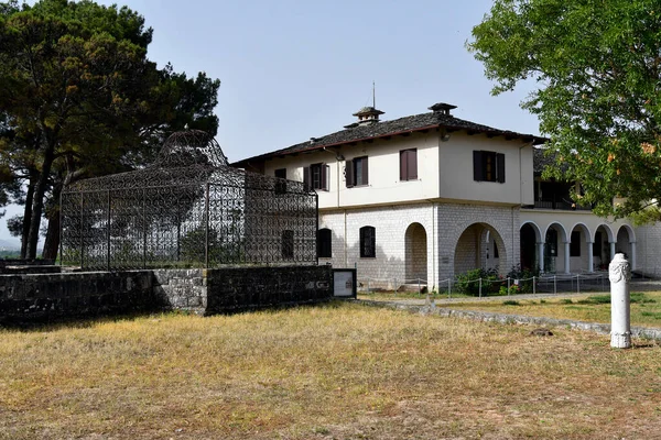 Grèce Tombe Ali Pacha Partie Musée Byzantin Dans Ancien Château — Photo