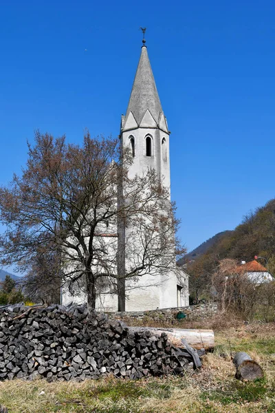 Austria Iglesia Medieval Johann Mauerthale Unesco Patrimonio Humanidad Del Valle — Foto de Stock