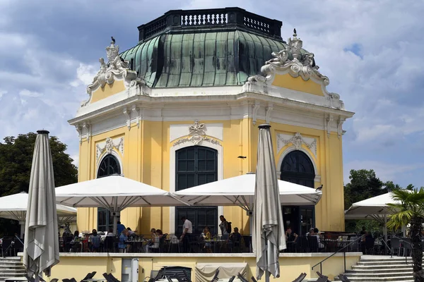 Vienna Austria August 2022 Unidentified Tourists Called Imperial Pavilion Zoo — Fotografia de Stock