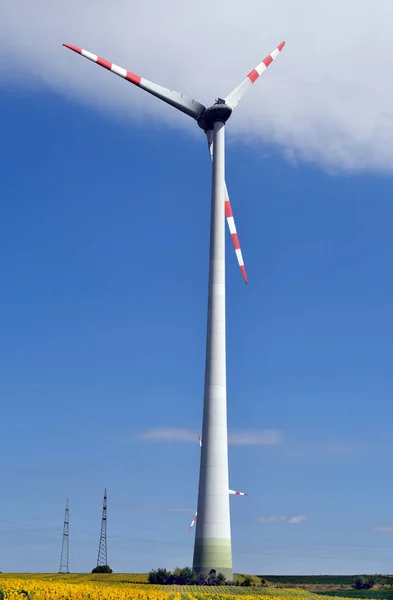Austria Wind Turbines Alternative Environmental Protection Energy Production — Foto de Stock