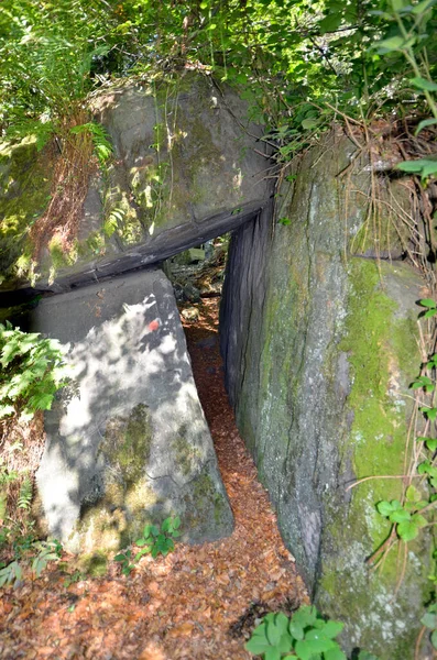Avusturya Hohl Felsen Hollow Kayası Koralm Kristall Patikası Nın Bir — Stok fotoğraf