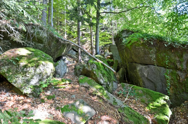 Österreich Hohl Felsen Ein Naturwunder Mit Elogit Gestein Einem Besonders — Stockfoto