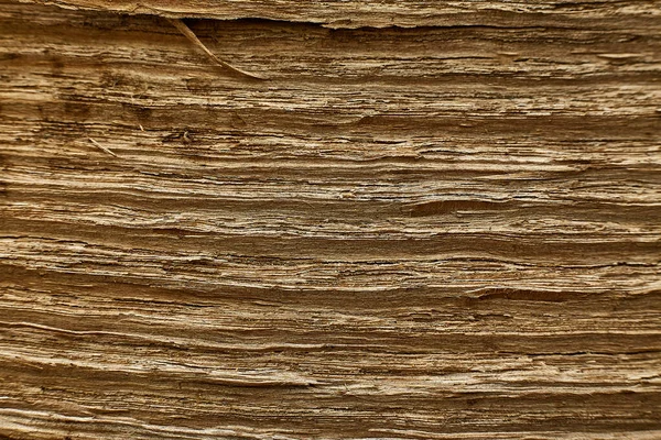 Warna oak permukaan kayu coklat gelap Pola bagi tekstur dan salin ruang di latar belakang desain — Stok Foto