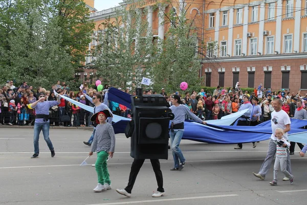 Irkutszkban Vasárnap Június Elején Ünneplik Város Napját 2014 Ben Június — Stock Fotó