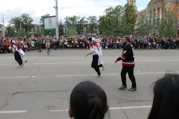 Irkutsk Domingo Início Junho Dia Cidade Comemorado 2014 Foi Junho — Fotografia de Stock