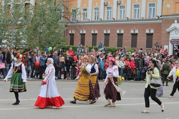 Іркутську Неділю Початку Червня Відзначається День Міста 2014 Році Було — стокове фото
