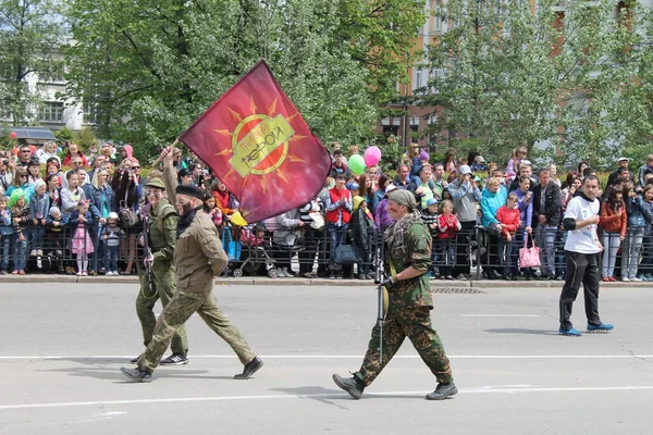 Irkutsk Pazar Günü Haziran Başında Şehir Günü Kutlanır 2014 Haziran — Stok fotoğraf