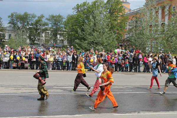 Иркутске Воскресенье Начале Июня Отмечается День Города 2014 Году Июня — стоковое фото