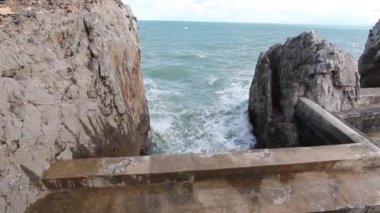 Cantabria kıyılarında sert hava