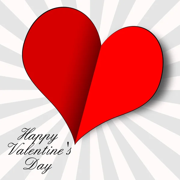 Heart for Valentine's Day Background — Stock Photo, Image