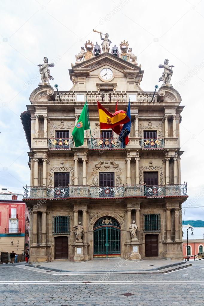 Pamplona City Hall Stock Photo by ©bonilla1879 49708197