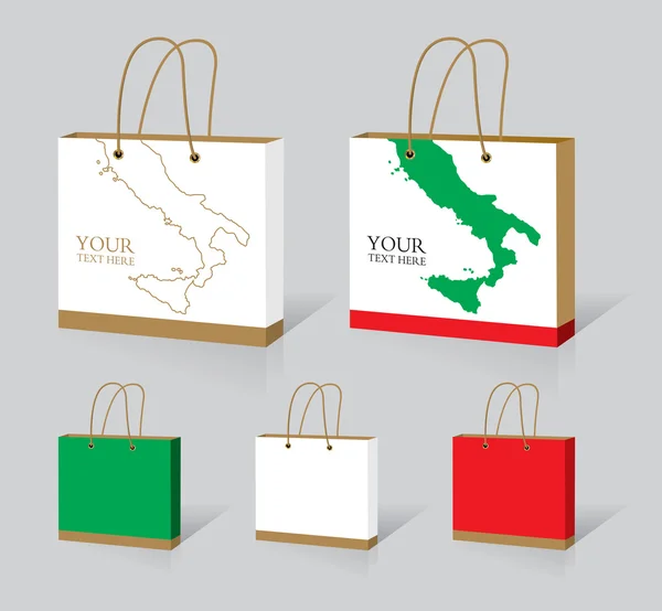 İtalyan çanta — Stok Vektör