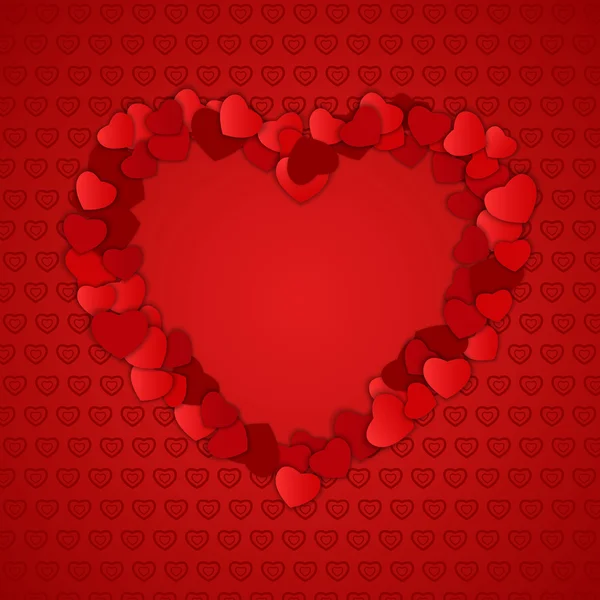 Valentine's Day Card. Vector Graphics