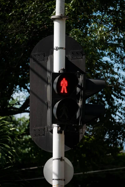 Red Traffic Signal for Pedestrians