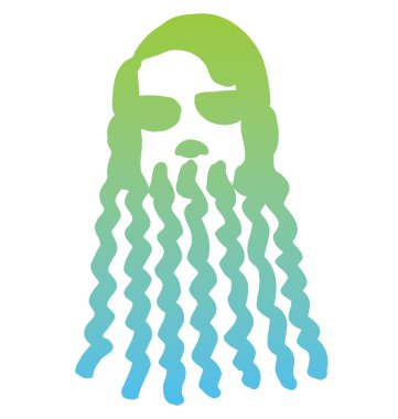 Sakal vektör çizim