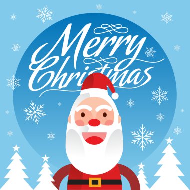 Noel Baba Noel tebrik kartı 3