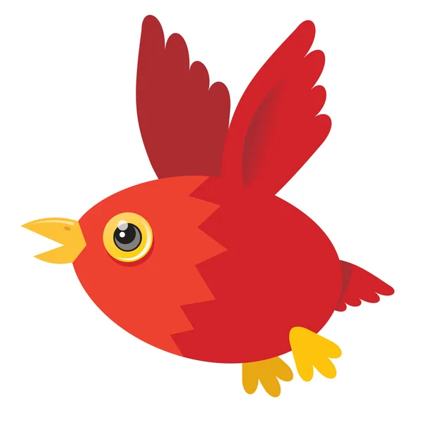 Gros oiseau — Image vectorielle