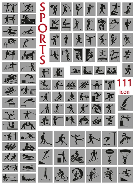 Icons Sports Stock Illustration