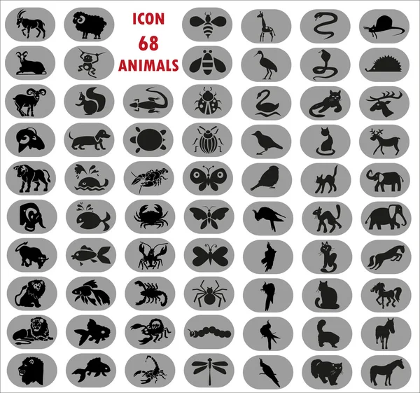 Animales — Archivo Imágenes Vectoriales