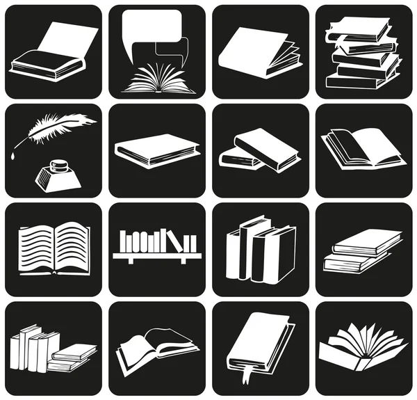 Bücher und Literatur — Stockvektor