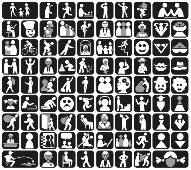 evrensel simgeleri insanlar