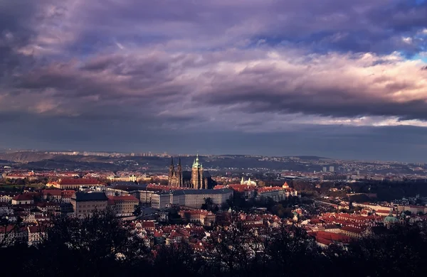 Dramatiska Prag — Stockfoto