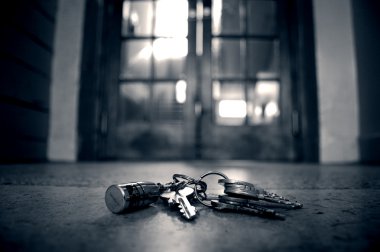 Lost keys clipart