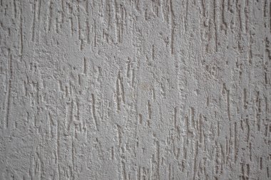 Dikey çizikler gri beton Venedik alçı dokusu. Dikey detaylı Rustik Doğal Çizikler arka plan betonu desenli. Venedik sıva