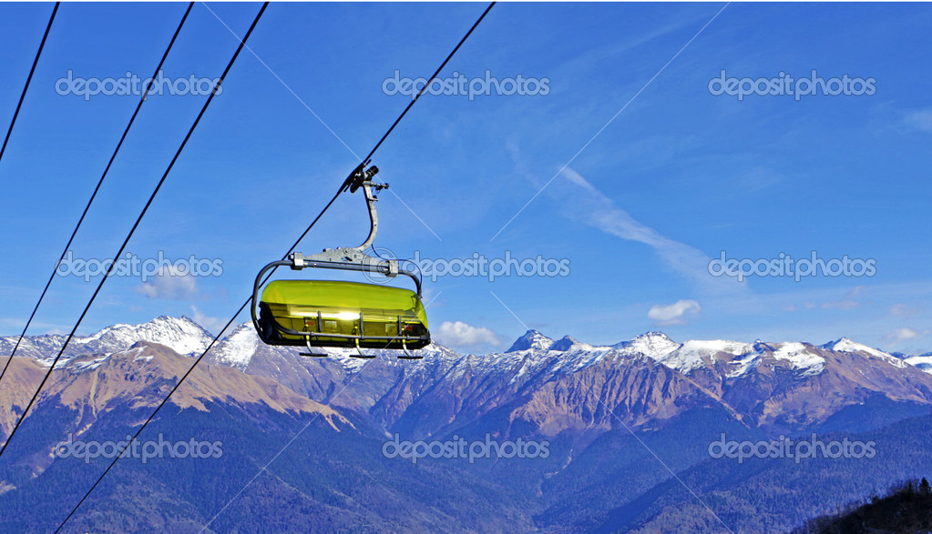 Chair Ski Lift Winter Olympic Games 2014 Sochi 2014 Rosa Khutor