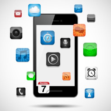 apps yüzen ile smartphone