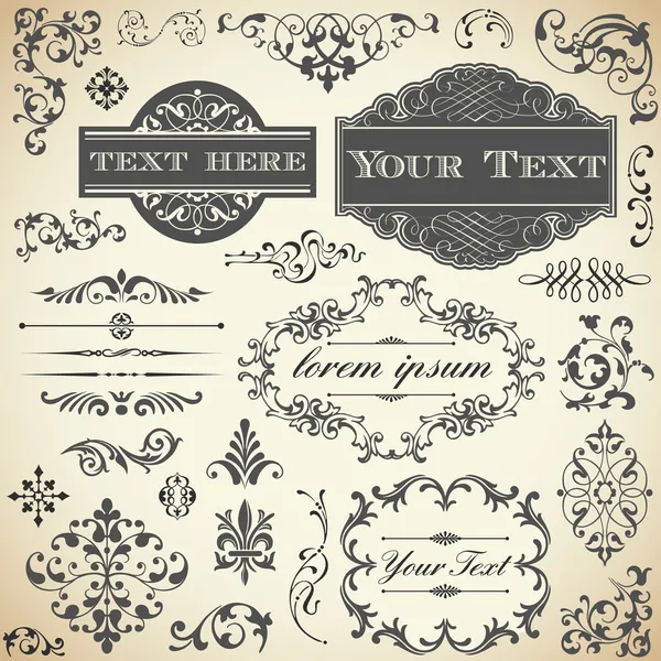 Vintage Ornament Set