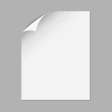 Tek kağıt sayfası