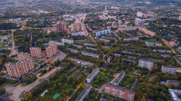 Solnechnogorsk Πόλη Μόσχα Περιοχή Εναέρια Φωτογραφία — Φωτογραφία Αρχείου