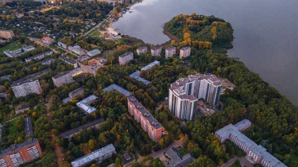 Solnechnogorsk Város Moszkva Régió Légi Fotózás Jogdíjmentes Stock Fotók