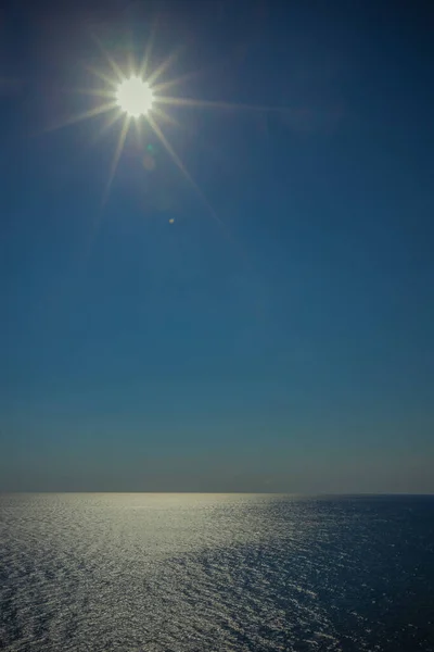 Nascer Sol Mar Mediterrâneo — Fotografia de Stock